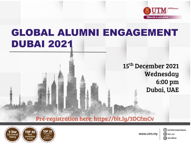 PRE-REGISTRATION : GLOBAL ALUMNI ENGAGEMENT DUBAI 2021