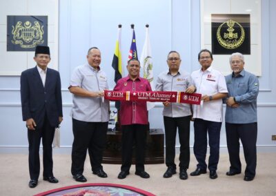 Kunjungan hormat dengan Yang Amat Berhormat Menteri Besar Perak, Dato’ Seri Saarani bin Mohamad