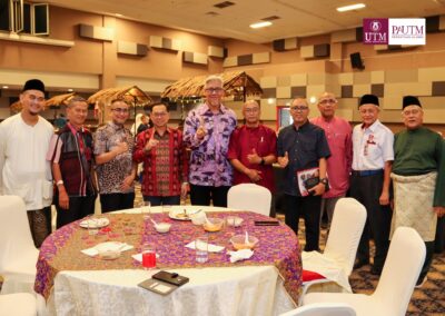 Majlis Aidilfitri Alumni Universiti Teknologi Malaysia anjuran bersama Persatuan Alumni Universiti Teknologi Malaysia (PAUTM) dan Unit UTMAlummi