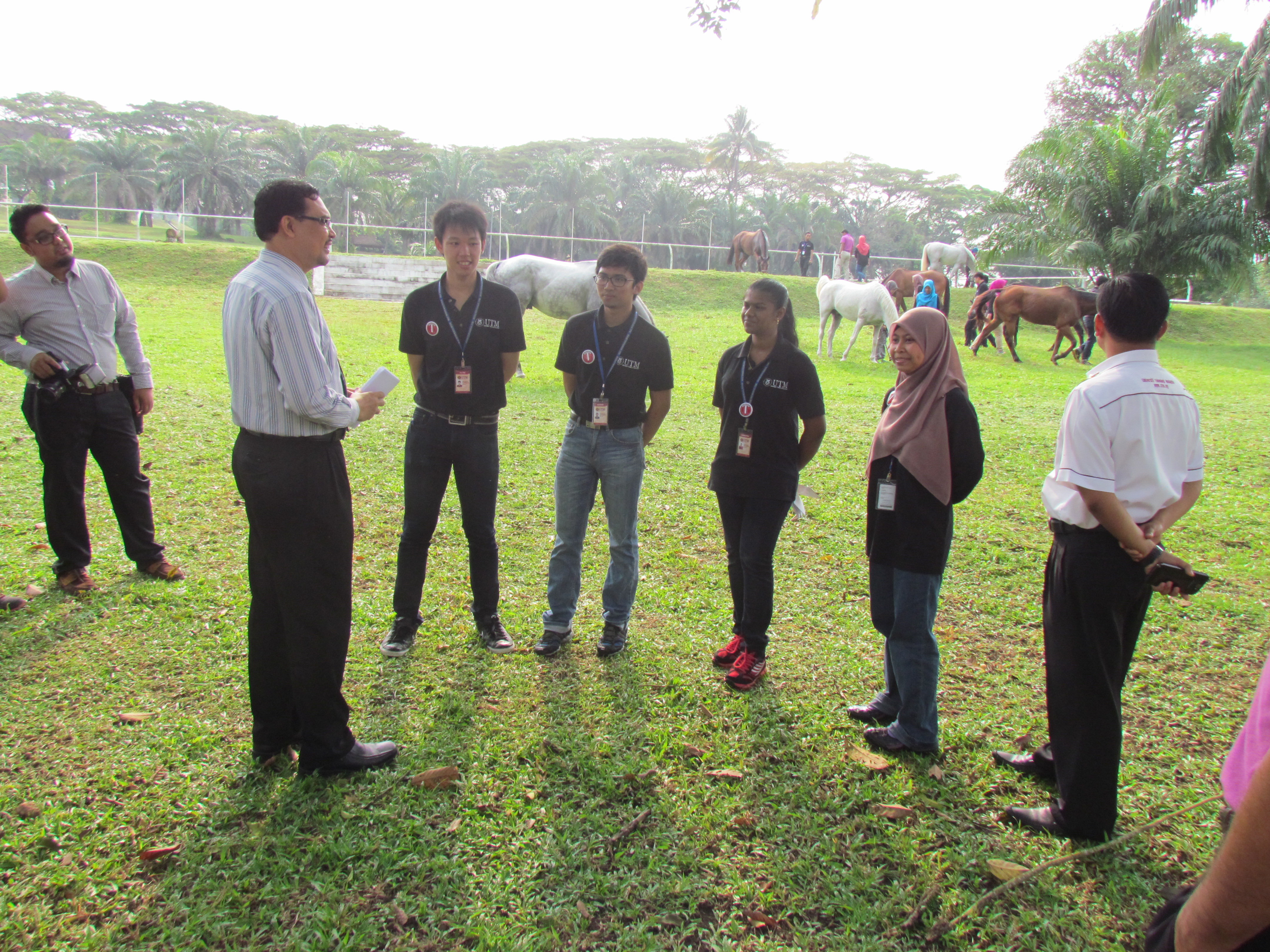 Press Conferences and Welcoming Ceremony of 27 Pioneer of Bachelor of Science (Equine Management) UTM