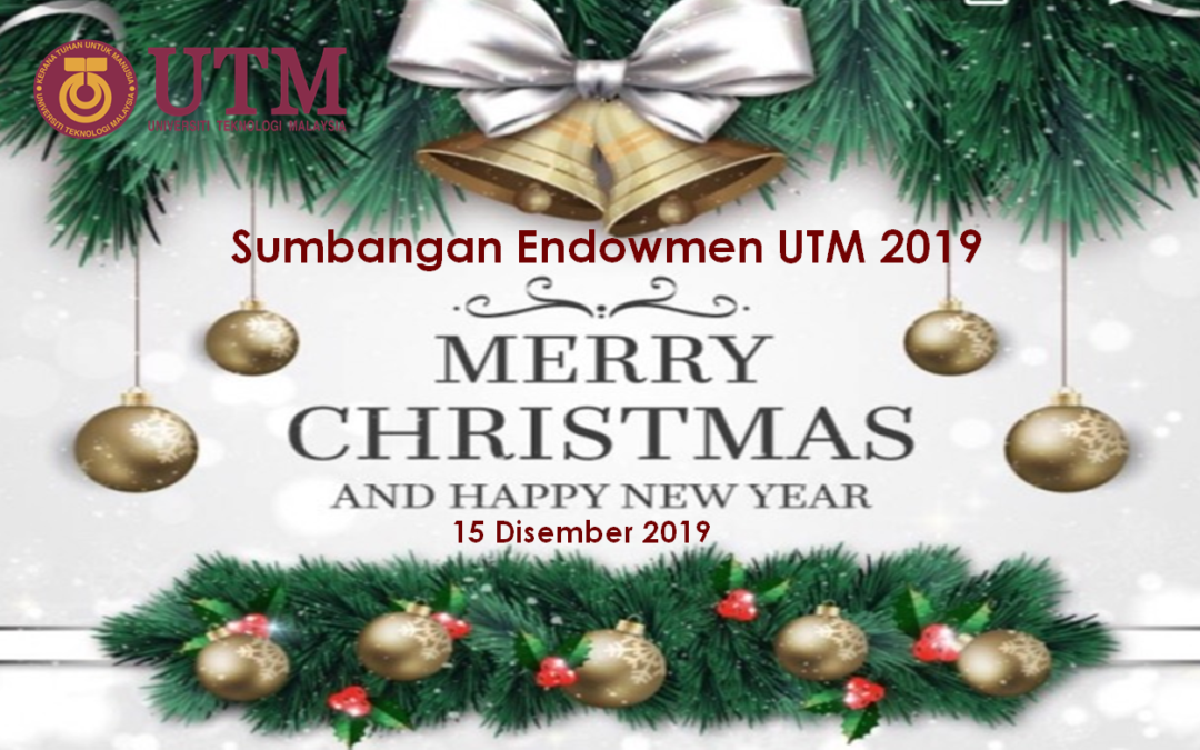 Endowmen UTM Beri Sumbangan Tunai Kepada Pelajar UTM Sempena Perayaan Hari Krismas 2019