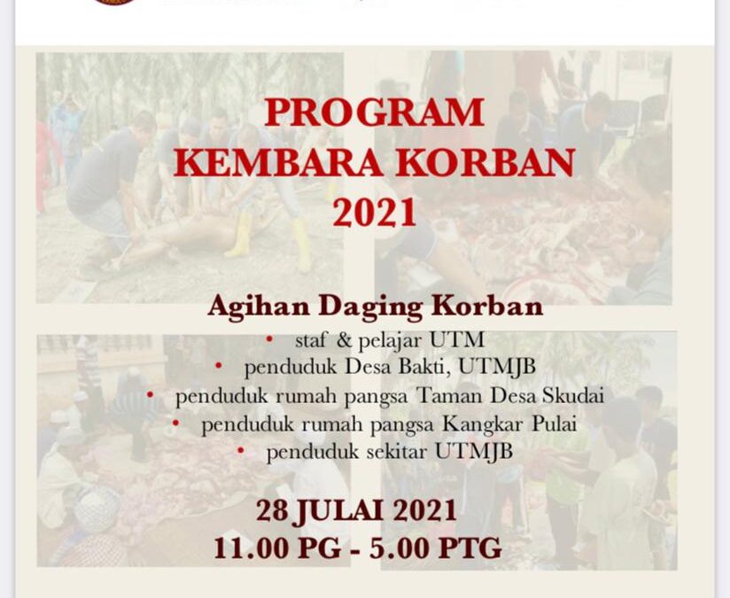 PROGRAM KEMBARA KORBAN UTM – YAYASAN BUDI IHSAN MALAYSIA