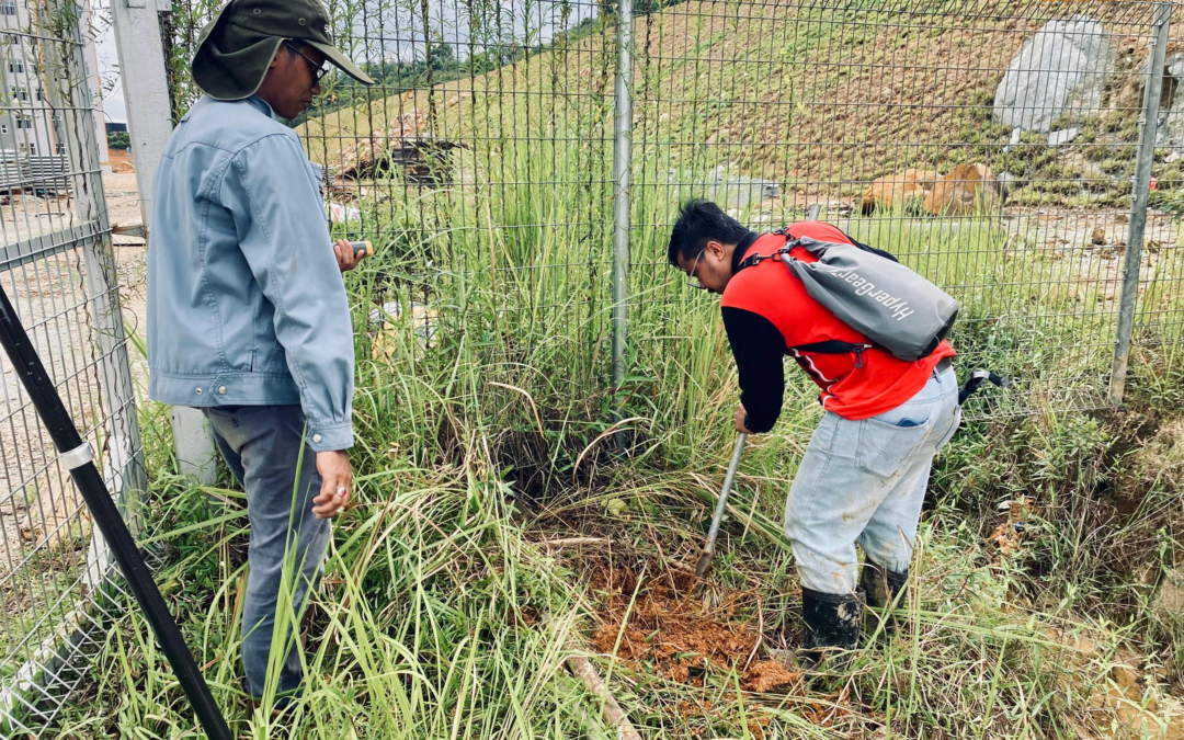 Kerja Pengukuran Persempadanan Tanah Pajakan Kota Prasarana Sdn Bhd