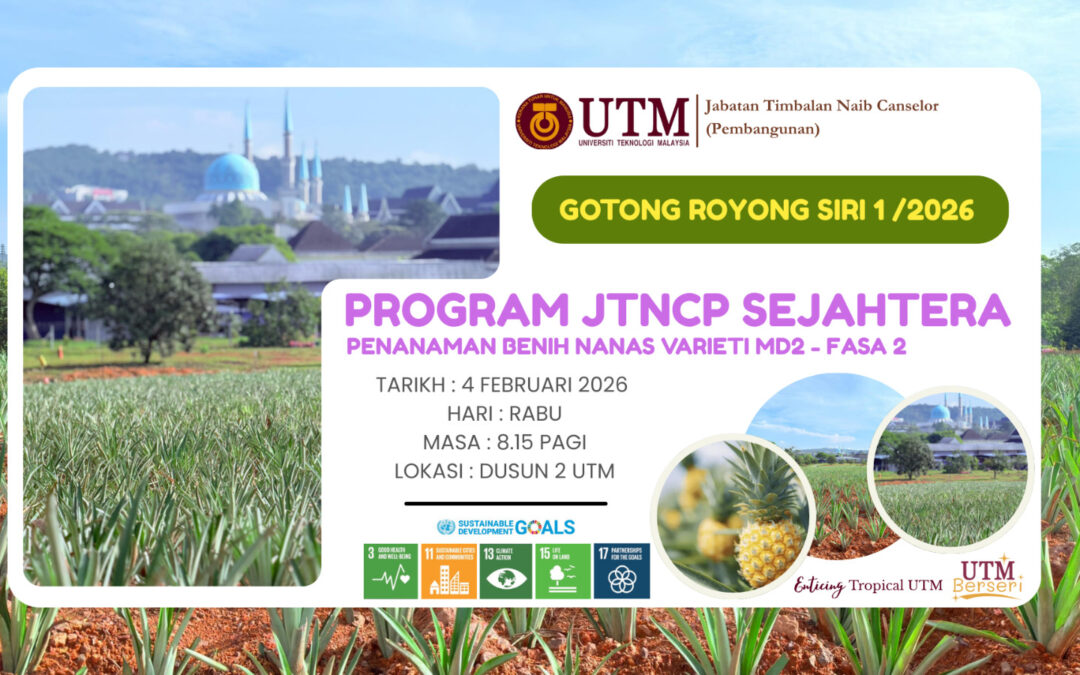 Program Gotong-Royong Penanaman nanas MD2