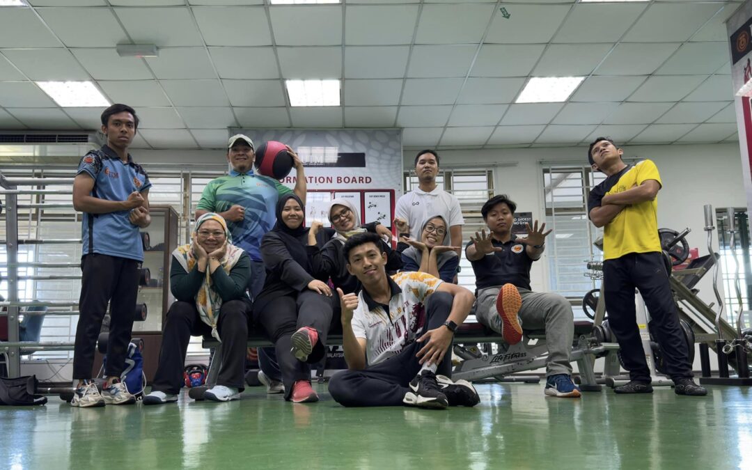 PROGRAM MINGGUAN ACTIVE MUSCLE FIT BERSAMA WARGA KAMPUS UTM JOHOR BAHRU