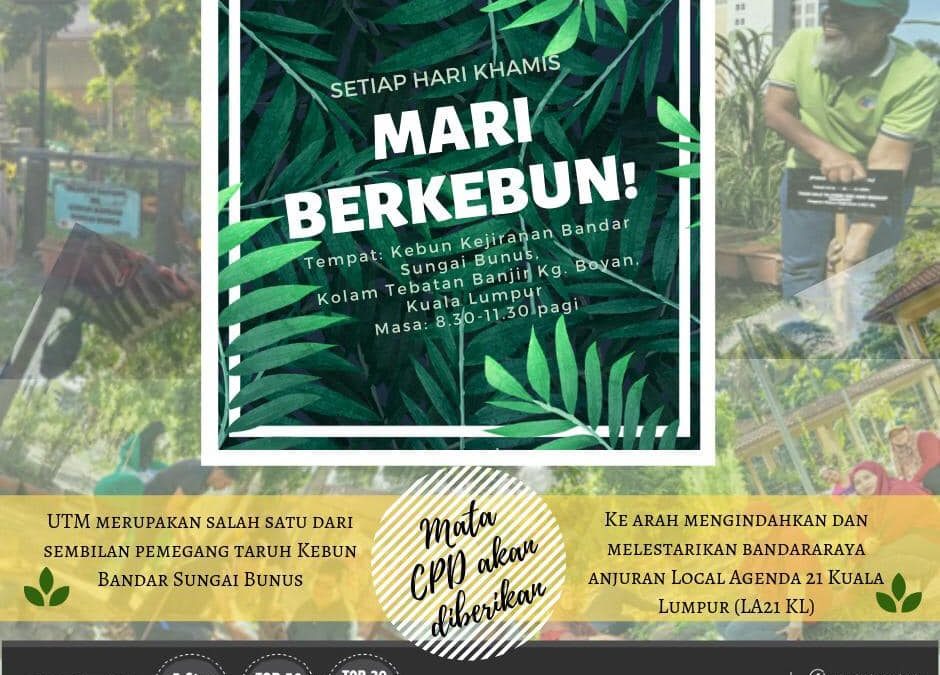 AKTIVITI PROGRAM LESTARI KEBUN KEJIRANAN BANDAR SUNGAI BUNUS