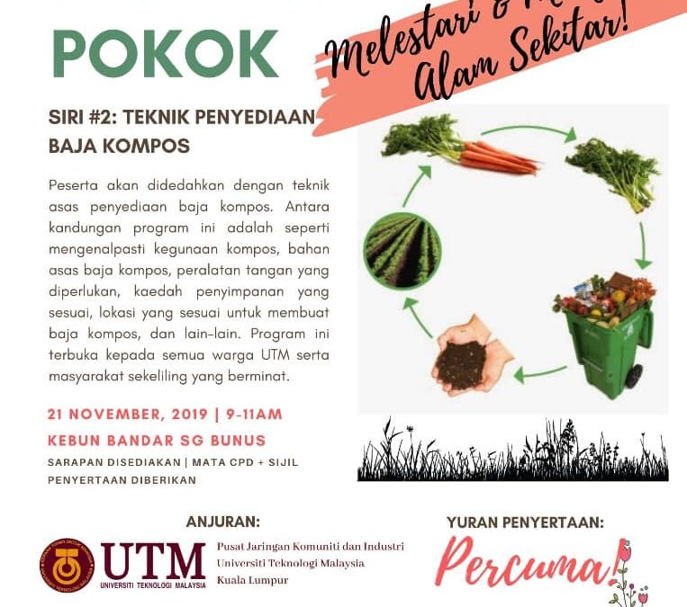 KURSUS TEKNIK PENANAMAN POKOK SIRI#2