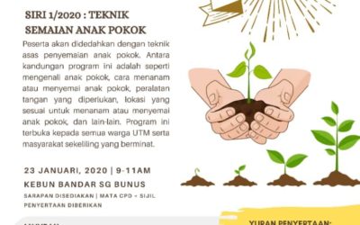 KURSUS TEKNIK PENANAMAN POKOK SIRI#1