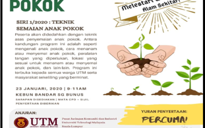 KURSUS TEKNIK PENANAMAN POKOK SIRI 1/2020