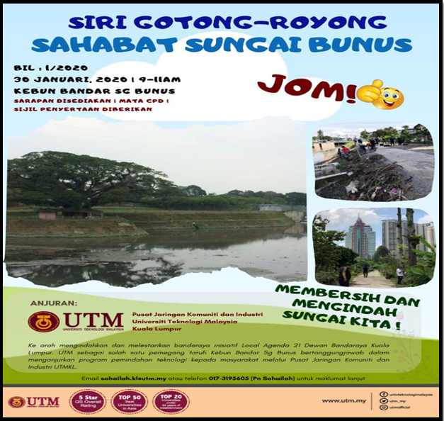 AKTIVITI PROGRAM LESTARI KEBUN KEJIRANAN BANDAR SUNGAI BUNUS SIRI 1/2020